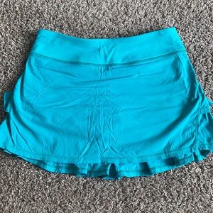Blue ivviva athletic skirt